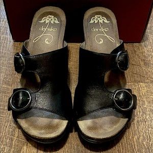 Dansko Slide on Wedges Size 38